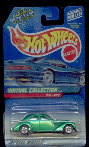 Hot Wheels 2000-097 1936 Cord 5sp Virtual Collection 1:64 Scale