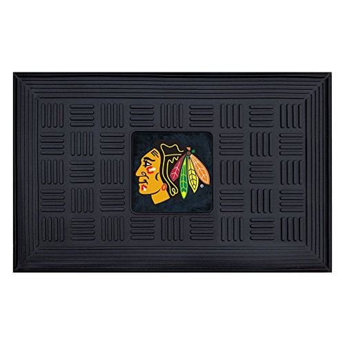 FANMATS NHL Chicago Blackhawks Vinyl Door Mat