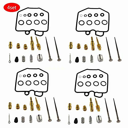 FLYPIG 4 X Aftermarket Parts Carburetor Carb Repair Rebuild Kit CB900C 900C CB1000C CB900F 1980-1983 for HONDA FLYPIG 4 X Aftermarket Parts Carburetor Carb Repair Rebuild Kit CB900C 900C CB1000C CB900F 1980-1983 for HONDA