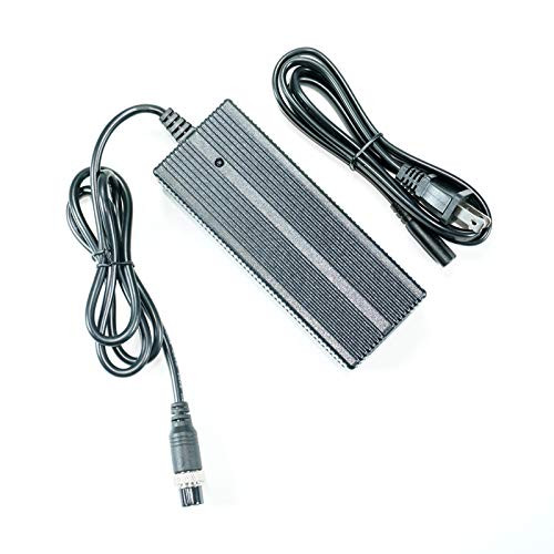 Fuyuang AC/DC Power Adapter Output 67.2V 1.8A with FastPower M16 3-Prong Inline Connector Electric Scooter Wheelbarrow Charger 60V Li-ion Lithium Battery Chargers