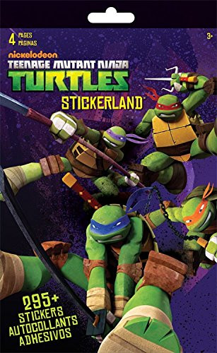 Nickelodeon Teenage Mutant Ninja Turtles Stickerland Pads 295+ Stickers