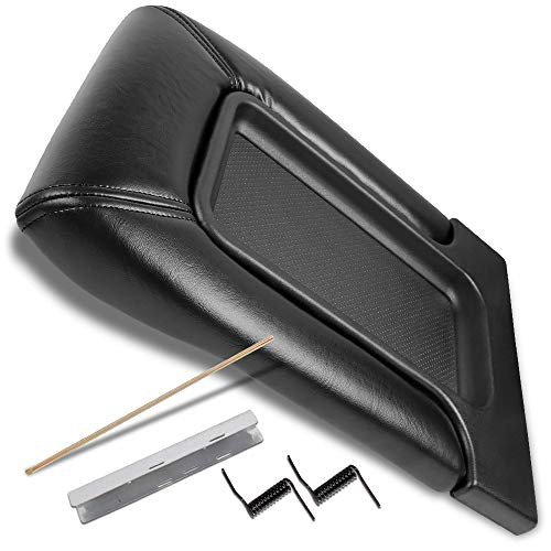 G-PLUS Center Console Lid Kit for Chevy 2001-2006 Silverado Avalanche/Suburban/Tahoe/GMC Sierra Yukon Dark Gray Console Lid Armrest Cover Repair Kit