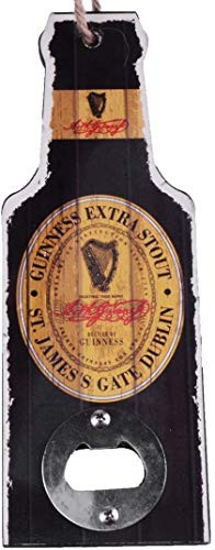 Guinness Bottle Opener With Extra Stout Label Design