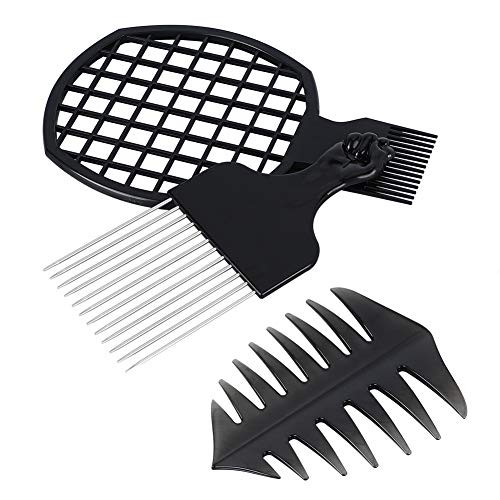 Twist Comb Afro Twist Hair Comb Set Include Afro Hair Pick & DIY Afro Twist Comb & Wide Tooth Comb for Natural Hair & Dreads,Curl Hair, Weave Dreadlocks for Set for Home Salon Hair Styling Supplies