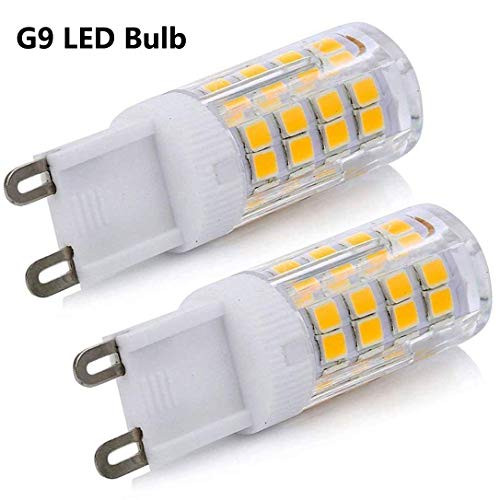G9 LED Bulb Q40/G9/CL/120V JCD 40 Watt 120 Volt T4 JD Type Halogen House Hold Light Bulb Hanging Pendant Accent Type Spot Down Lamp Chandelier Sconce Fixture Lighting (Warm White)