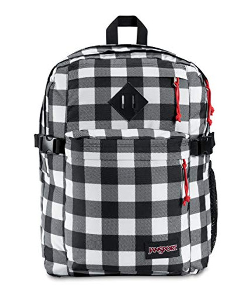JanSport Main Campus 15 Inch Laptop Backpack - Any Occasion Daypack, Buffalo Check Mix