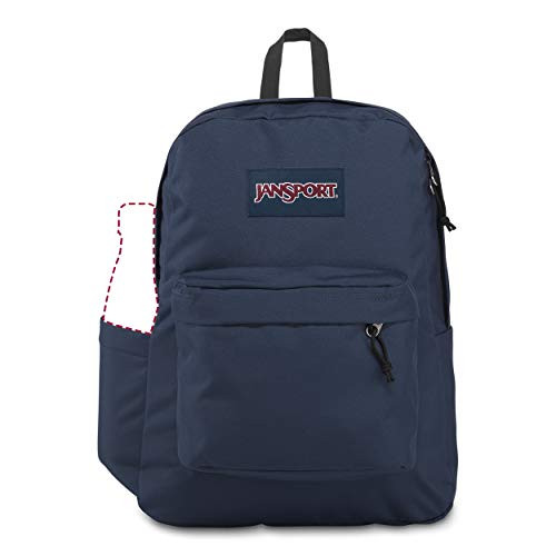 JanSport SuperBreak Backpack - Lightweight School Pack, Navy JanSport SuperBreak Backpack - Lightweight School Pack, Navy