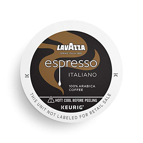 Lavazza Lavazza Espresso Italiano Single-Serve Coffee K-Cups for Keurig Brewer, Medium Roast, 32-Count Box, Espresso Italiano, 32 Count