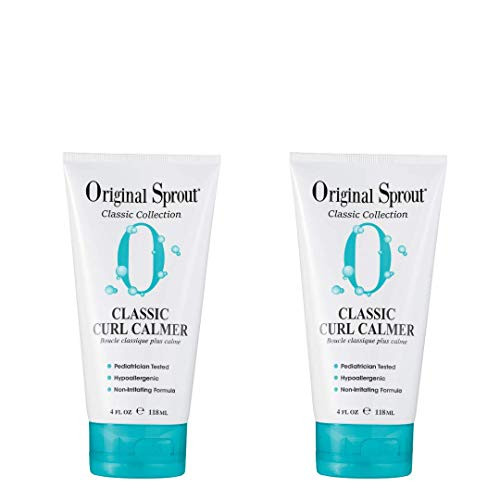 Original Sprout Natural Curl Calmer. All Natural Hair Care. Curly Hair Moisturizer and Hair Strengthener. 4 Ounces. 2 Pack. (Packaging May Vary)