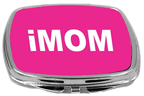 Rikki Knight Compact Mirror, Imom On Pink