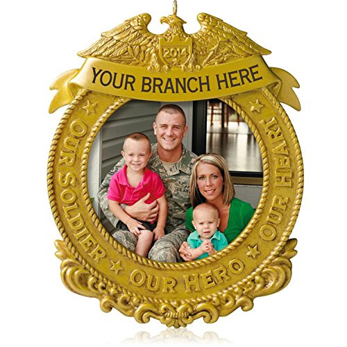 Hallmark QGO1453 Our Hero - 2014 Keepsake Ornament