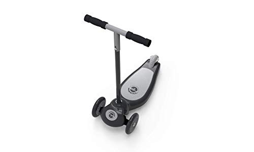 Pulse Performance Products 3 Wheel Lean to Steer Scooter Black/Grey