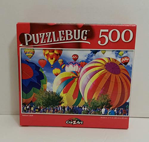 Puzzlebug Balloon Liftoff- 500 Pieces Jigsaw Puzzle