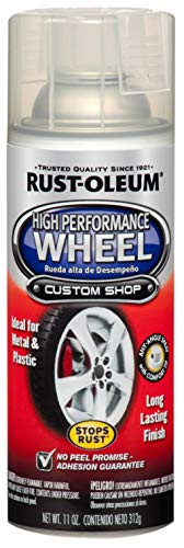 Rust-Oleum 248929 Automotive High Performance Wheel Spray Paint, 11 oz, Clear