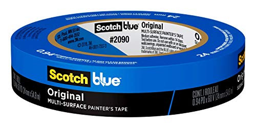 ScotchBlue Original Multi-Surface Painter's Tape, 2090, 0.94 inch x 60 yard, 1 roll