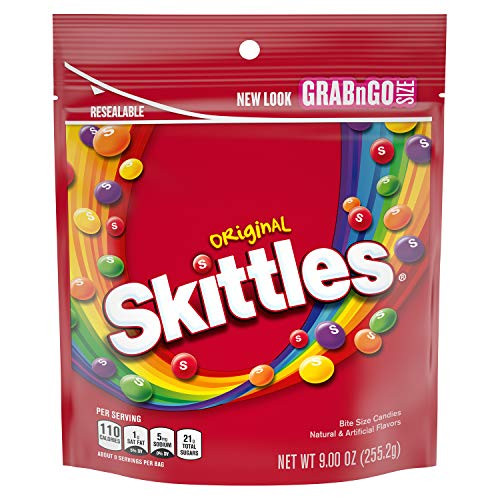 SKITTLES Original Candy, 9 ounce bag