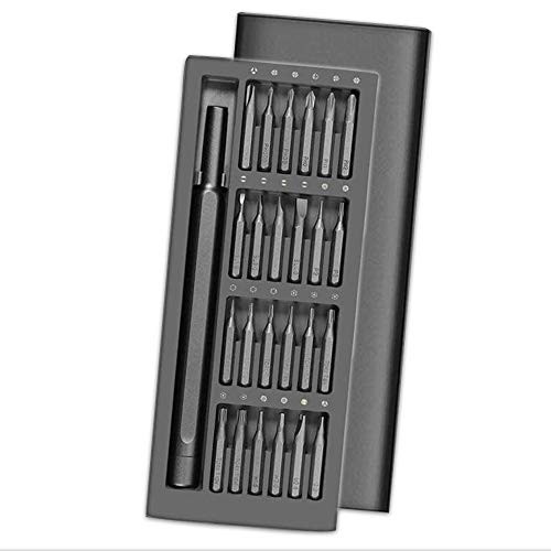 Mijia Precision Screwdriver Set, 24 Magnetic Driver Bit Set, Pocket Screwdriver Tool Set, Mini Screwdriver Kit, Repair Tool Kit for Electronics Mijia Precision Screwdriver Set, 24 Magnetic Driver Bit Set, Pocket Screwdriver Tool Set, Mini Screwdriver Kit, Repair Tool Kit for Electronics