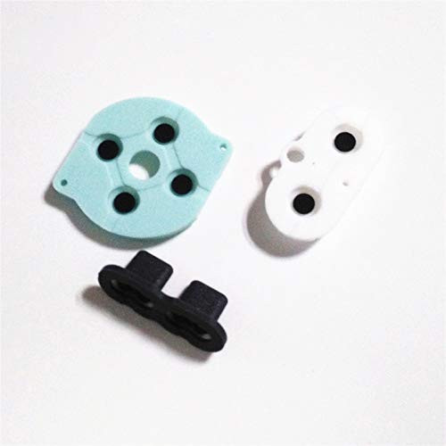 Silicone Conductive Rubber Pads Keypad Button Adhesive for Gameboy Pocket GBP Console Buttons Repair Part