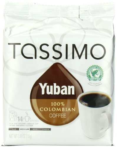 Tassimo Yuban Colombian Roast Coffee T Discs (14 Count)