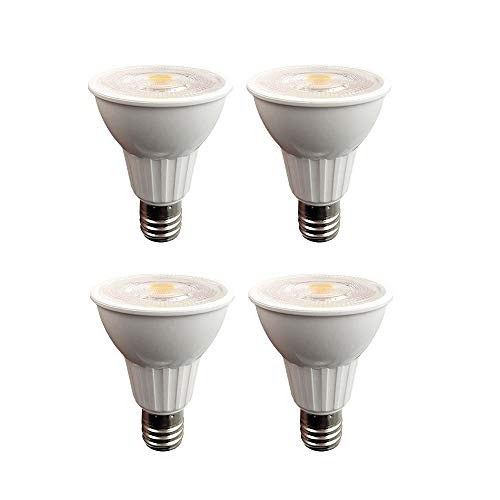 Dimmable R14 LED 5W Mini Reflector Light Bulb (40W Incandescent Equivalent) 2700K Soft White, 400 Lumen, E17 Intermediate Base Light Bulb, Indoor Spotlight 4 Pack(R14-5W)