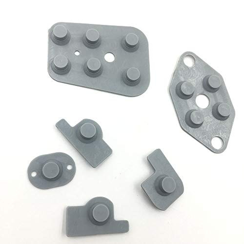 1 Set Silicone Conductive Rubber Pads for Nintendo 64 N64 Console Buttons Repair Replacement Part