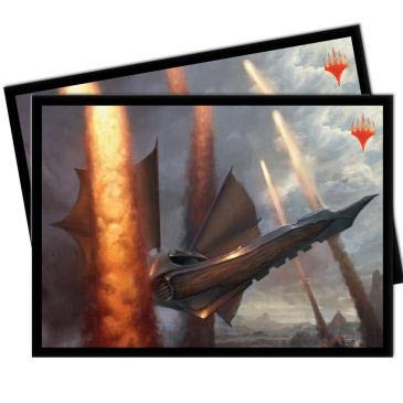 MTG Ultimate Masters V5 Seismic Assault Ultra Pro 100ct Printed Art Card Sleeves Magic The Gathering Deck Protectors