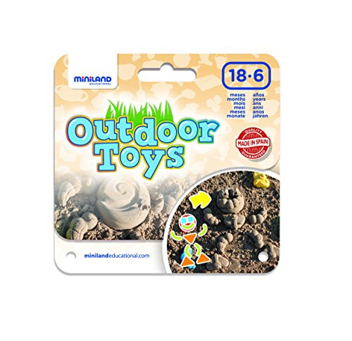 Miniland Kids Beach Sand Molds (4 Piece)