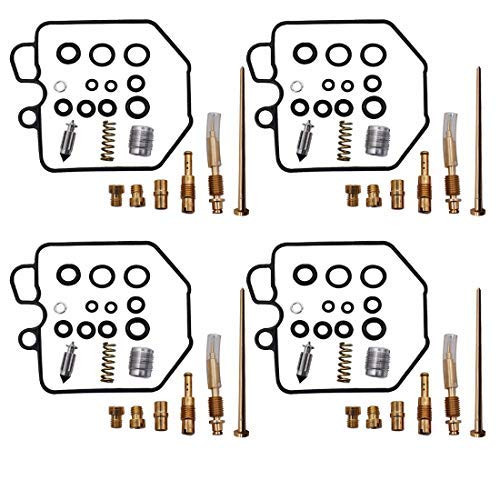 WFLNHB 4X Carb Carburetor Rebuild Repair Kit Fit for Honda 1979 1980 1981 1982 CB750K CB 750K