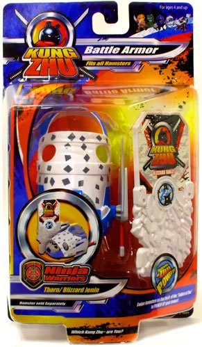 Zhu Universe Kung Zhu: Battle Armor Ninja Warriors - Thorn/Blizzard Jenin Toy Hamster Accessory