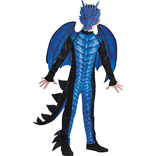 amscan Boys Deadly Dragon Costume - X-Large (14-16), Multicolor
