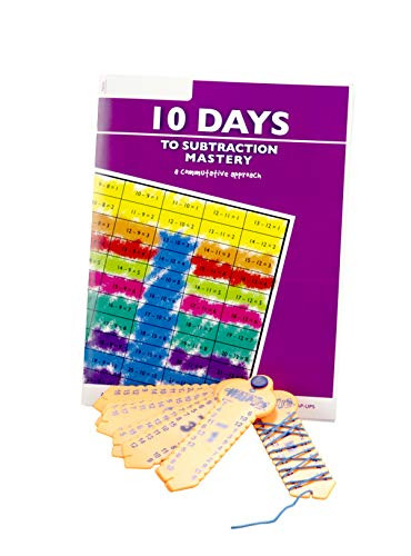 10 Days to Subtraction Mastery Student Workbook with Learning Wrap-Up Set