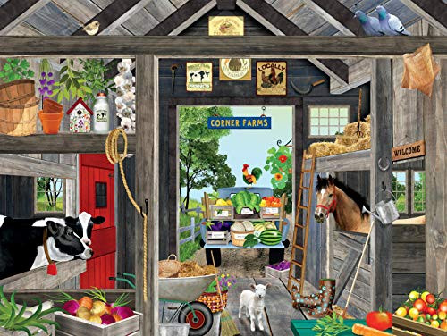 Ceaco Tracy Flickinger The Barn Jigsaw Puzzle, 300 Pieces