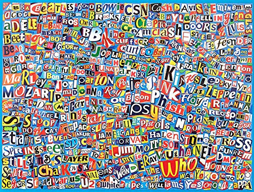 Ceaco Music Logo Collage Puzzle (550Piece)