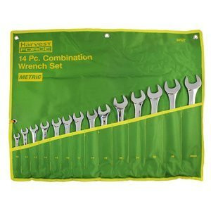Allied Tools 88522 14 Pc. Metric Wrench Set In Pouch
