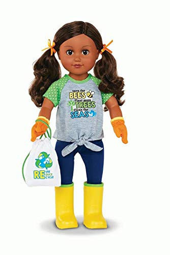 My Life As Environmentalist 18" Doll - Brown Skin/Brown Eyes