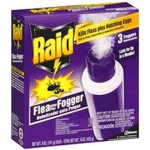 Raid Flea Killer Plus Fogger 3 CT, 5 OZ (Pack - 1)