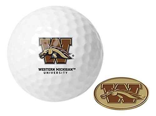 NCAA Western Michigan Broncos - Golf Ball One Pack with Marker