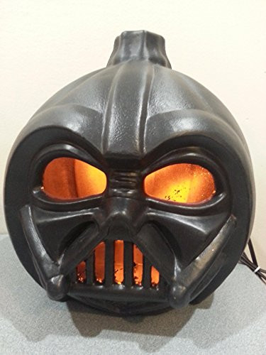 Star Wars Darth Vader Light Up Pumpkin Halloween Party Decoration Prop 11" tall
