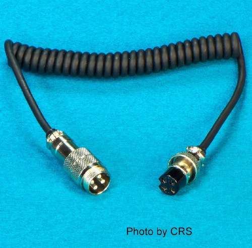 4 Pin Microphone Extension Cord For Cobra/Uniden CB plus Ham Radios - Workman EX4