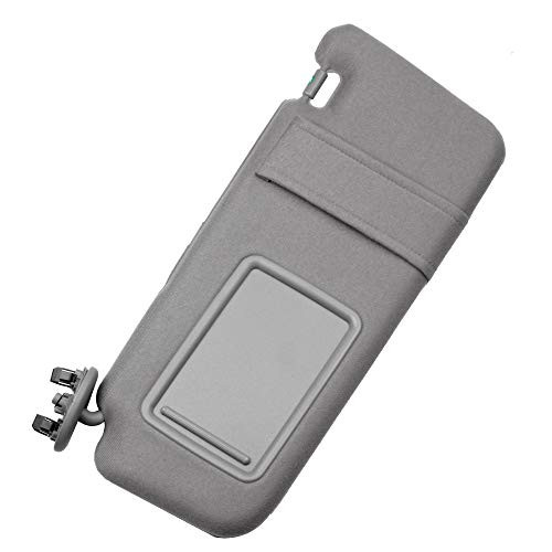 Dasbecan Left Driver Side Sun Visor Fit for 2007-2011 Toyota Camry 74320-06780-B0 74320-33B81-B0