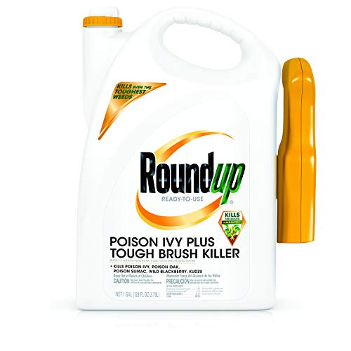 Roundup Ready-to-Use Poison Ivy Plus Tough Brush Killer Trigger (with Trigger Sprayer), 1 Gallon Roundup Ready-to-Use Poison Ivy Plus Tough Brush Killer Trigger (with Trigger Sprayer), 1 Gallon