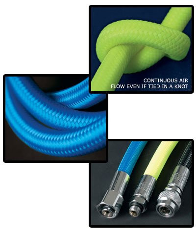 MIFLEX 18 Inch Low Pressure BC Quick Disconnect Hose - Black