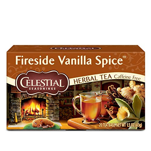 Celestial Seasonings Herbal Tea, Fireside Vanilla Spice, 20 Count Celestial Seasonings Herbal Tea, Fireside Vanilla Spice, 20 Count