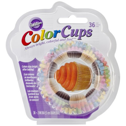 Wilton Cupcake Color Cups Standard Baking Cups, 36-Count