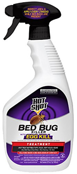 Hot Shot Bed Bug Killer With Egg Kill, Ready-to-Use, 32-Ounce Hot Shot Bed Bug Killer With Egg Kill, Ready-to-Use, 32-Ounce