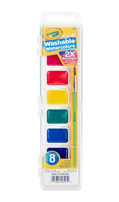 Crayola Washable Watercolors, 8 Colors, (4 Pack) Crayola Washable Watercolors, 8 Colors, (4 Pack)