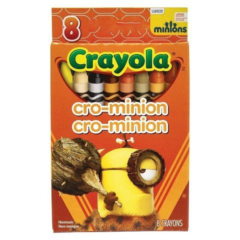 Crayola 8ct Minions Crayons- CroMinion
