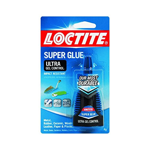 Henkel-Loctite 1363589 4 Gram Super Glue Ultra Gel Control, Clear (4-Pack)