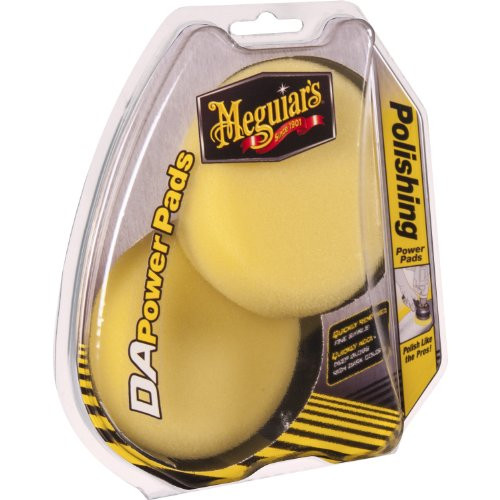 Meguiars DA Polishing Power Pads  Car Polish Pad Gives You Even Application and Deep Gloss  G3508