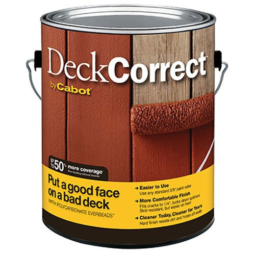 CABOT SAMUEL 25200-07 INC Deck Correct GAL Stain, 1 gal CABOT SAMUEL 25200-07 INC Deck Correct GAL Stain, 1 gal